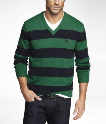 rugby stripe sweater
